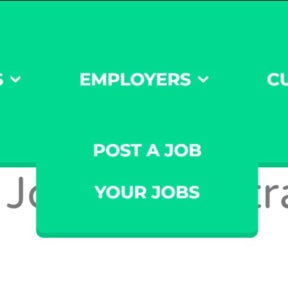 Click on "POST A JOB."