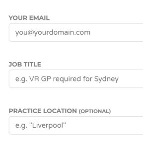 Create your job post.