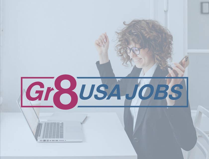 Gr8 USA Jobs logo.