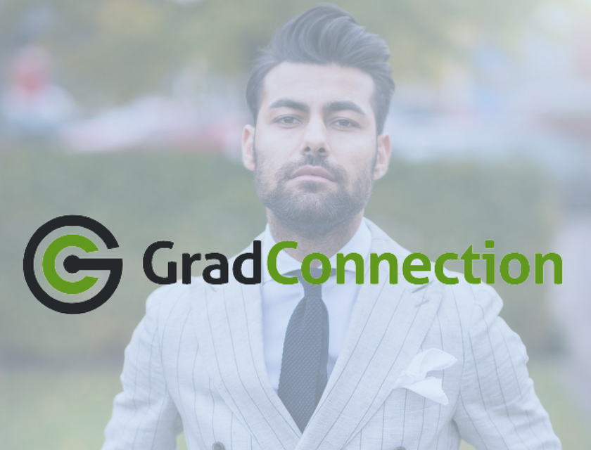 GradConnection logo.