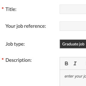 Enter your listing's details.