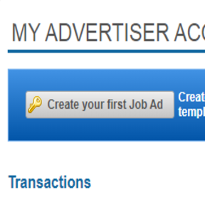 Start the job posting process.