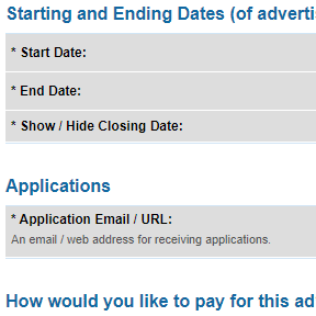 Finalize your listing.