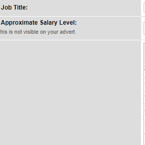 Create your job post.