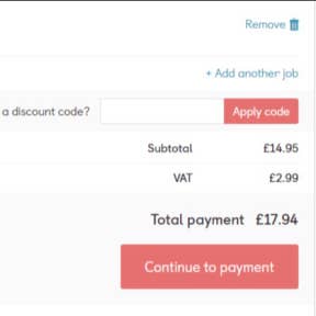 Purchase your job posting.