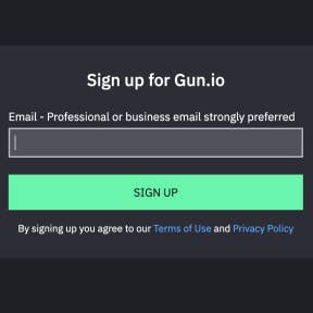 Create an account.