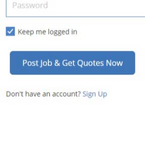Click "Post Jobs & Get Quotes Now."