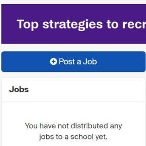 Create and post your job post.