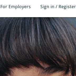 Navigate to the Hcareers home page.