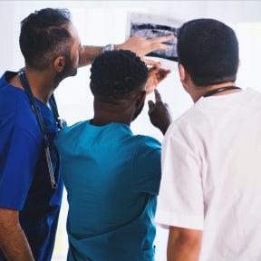List your healthcare, business administration, or project management experience.