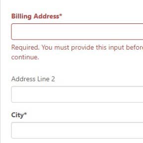 Make your payment and submit.
