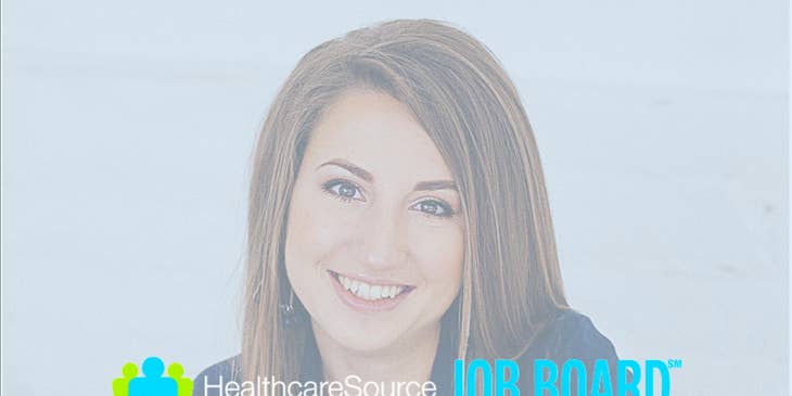 HealthcareSource Job Board logo.
