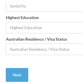 Add candidate matching criteria.