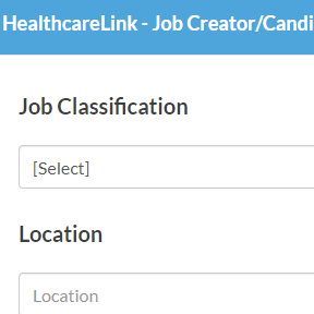 Enter the job posting details.