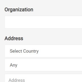 Complete your company profile.