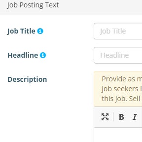 Create your listing.
