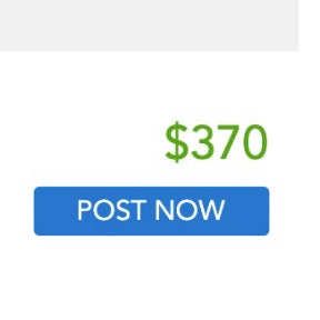 Select a job posting plan.