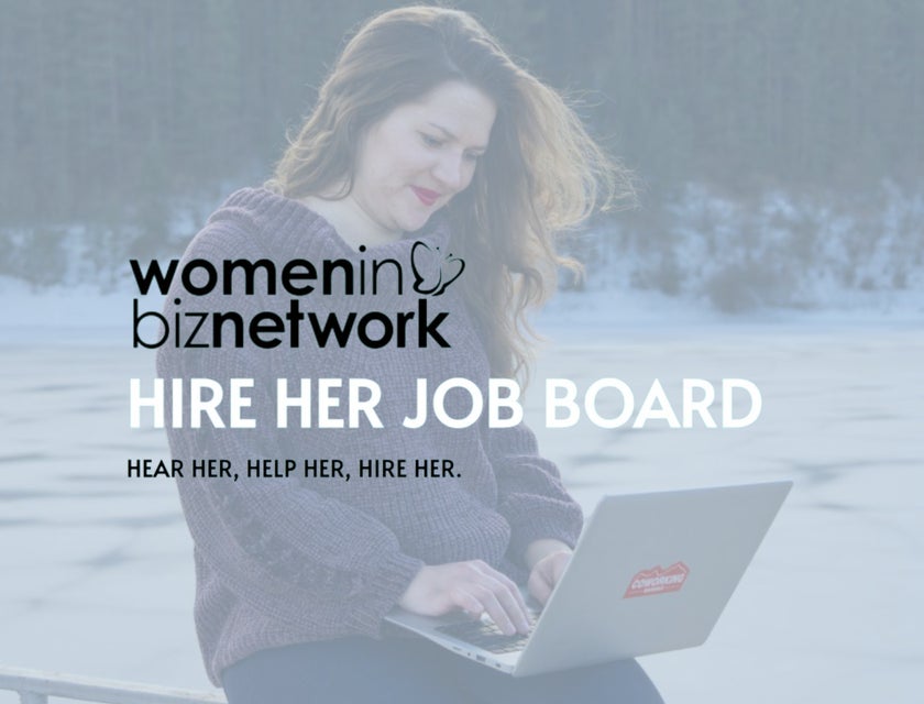 Hire Her Job Board logo.