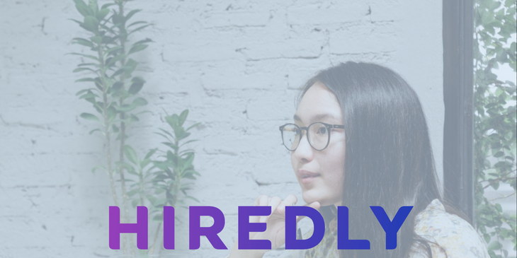 Hiredly logo.