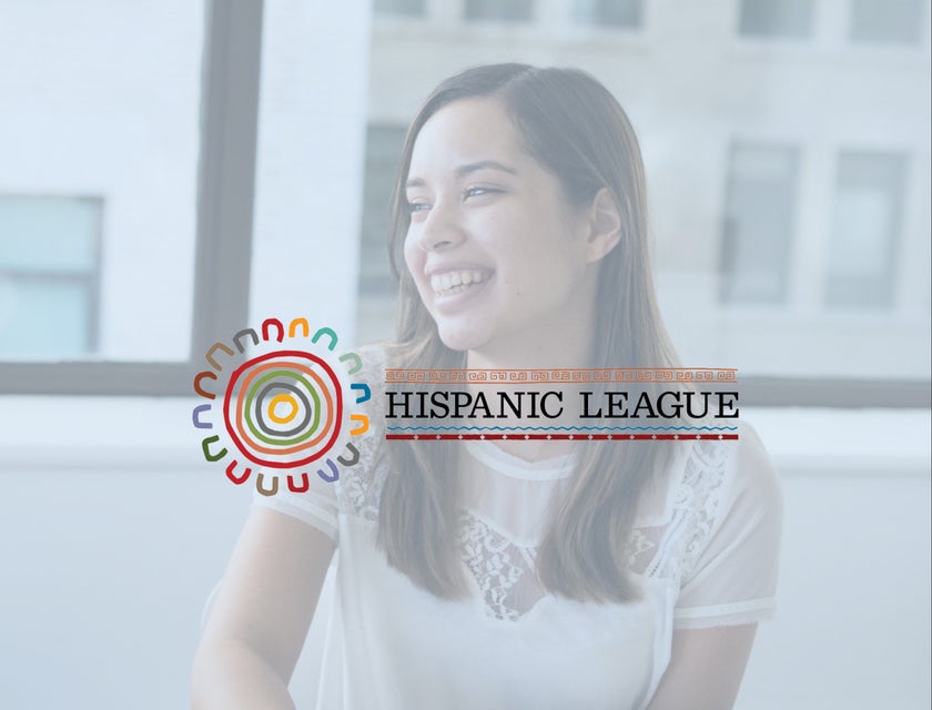 Hispanic League logo.