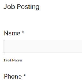Create your listing.