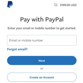 Complete the purchase.
