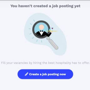 Start the job posting process.