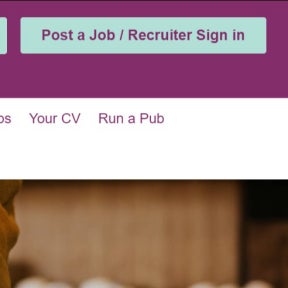 Click on "Post a Job / Recruiter Sign in."