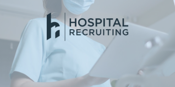 HospitalRecruiting.com logo.