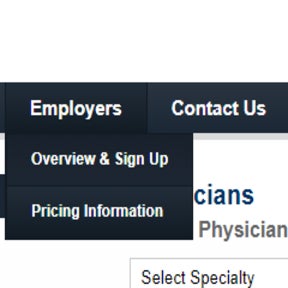 Navigate to HospitalRecruiting.com's home page.