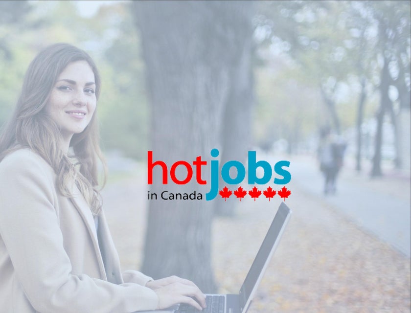 Hot Jobs in Canada logo.