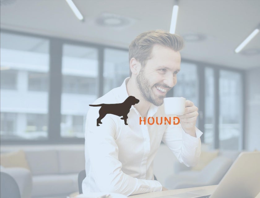 Hound logo.
