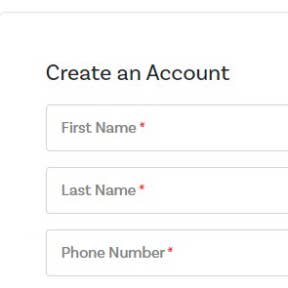 Create an account.