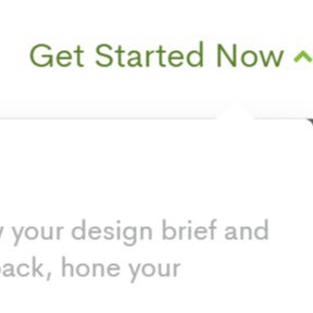 Hover over "Get Started Now."