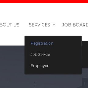 Hover over "Registration."