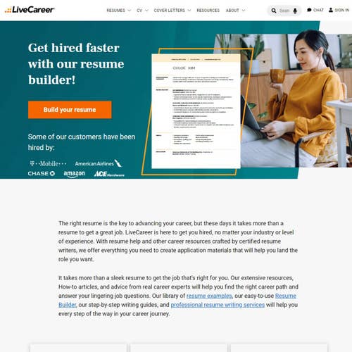 How to Create a Resume on LiveCareer: