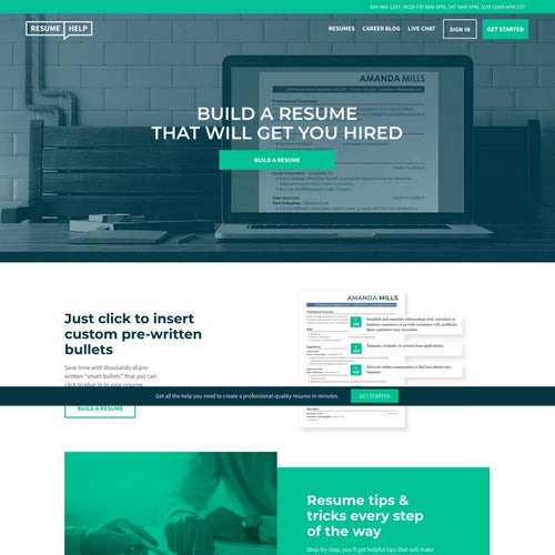 How to Create a Resume on ResumeHelp: