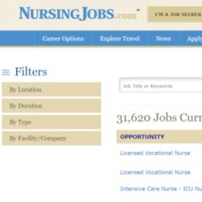 Target niche nursing jobs sites next.