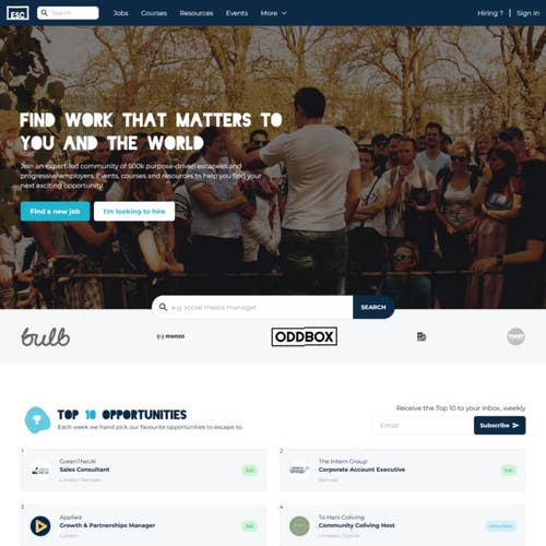 How to Post a Job Ad on Escape The City: