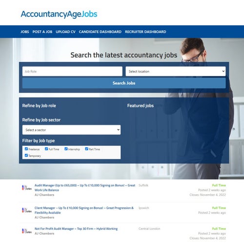 How to Post a Job on AccountancyAgeJobs:
