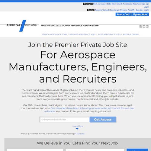 How to Post a Job on AerospaceCrossing: