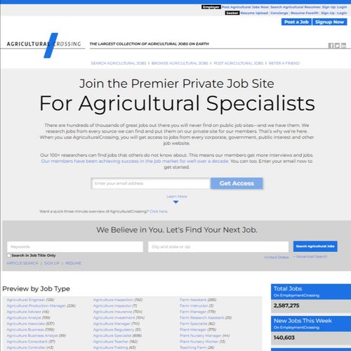 How to Post a Job on AgriculturalCrossing: