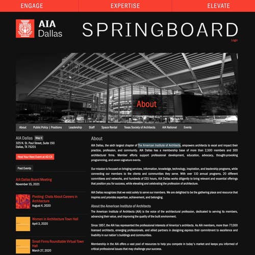 How to Post a Job on AIA Dallas: