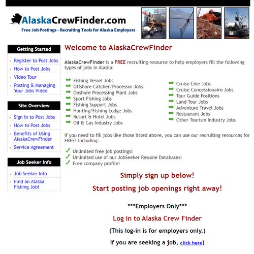 How to Post a Job on AlaskaCrewFinder: