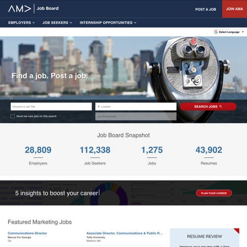 How to Post a Job on the AMA Job Board: