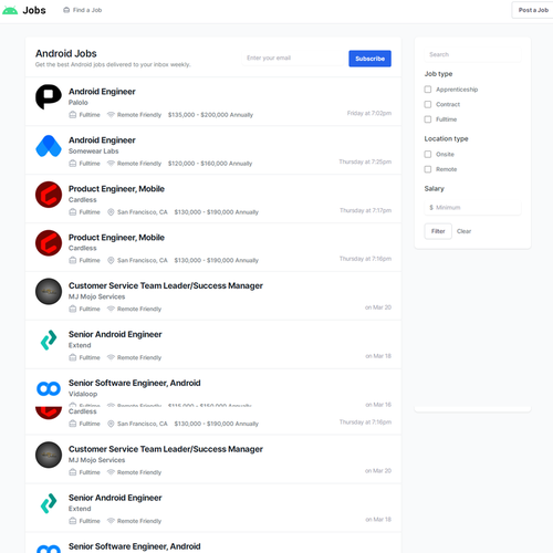 How to Post a Job on Android Jobs: