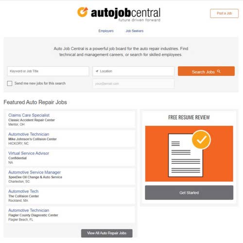 How to Post a Job on Auto Job Central: