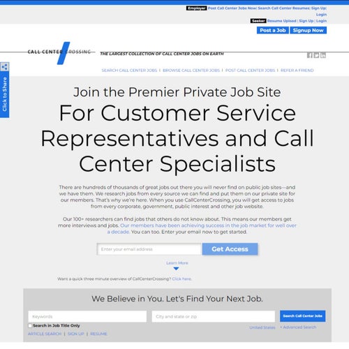 How to Post a Job on CallCenterCrossing: