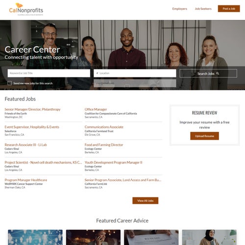 How to Post a Job on CalNonprofits Career Center: