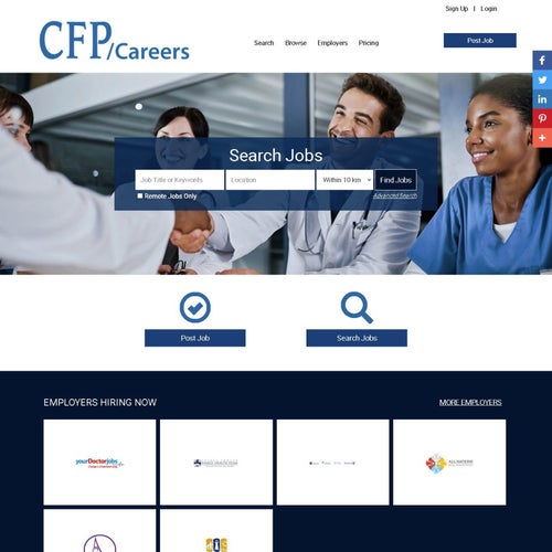 How to Post a Job on CFP Careers: